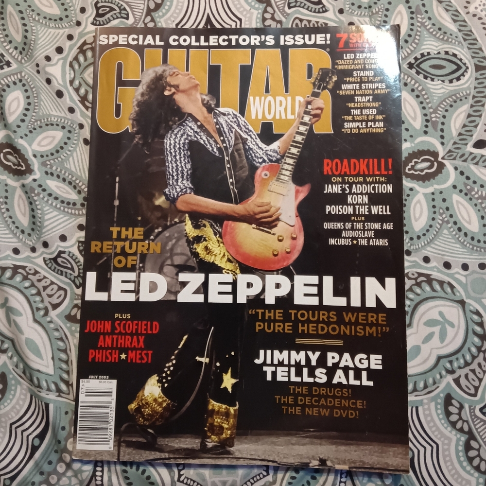 Guitar World Magazine - Led Zeppelin Cover Collectors Edition 2003